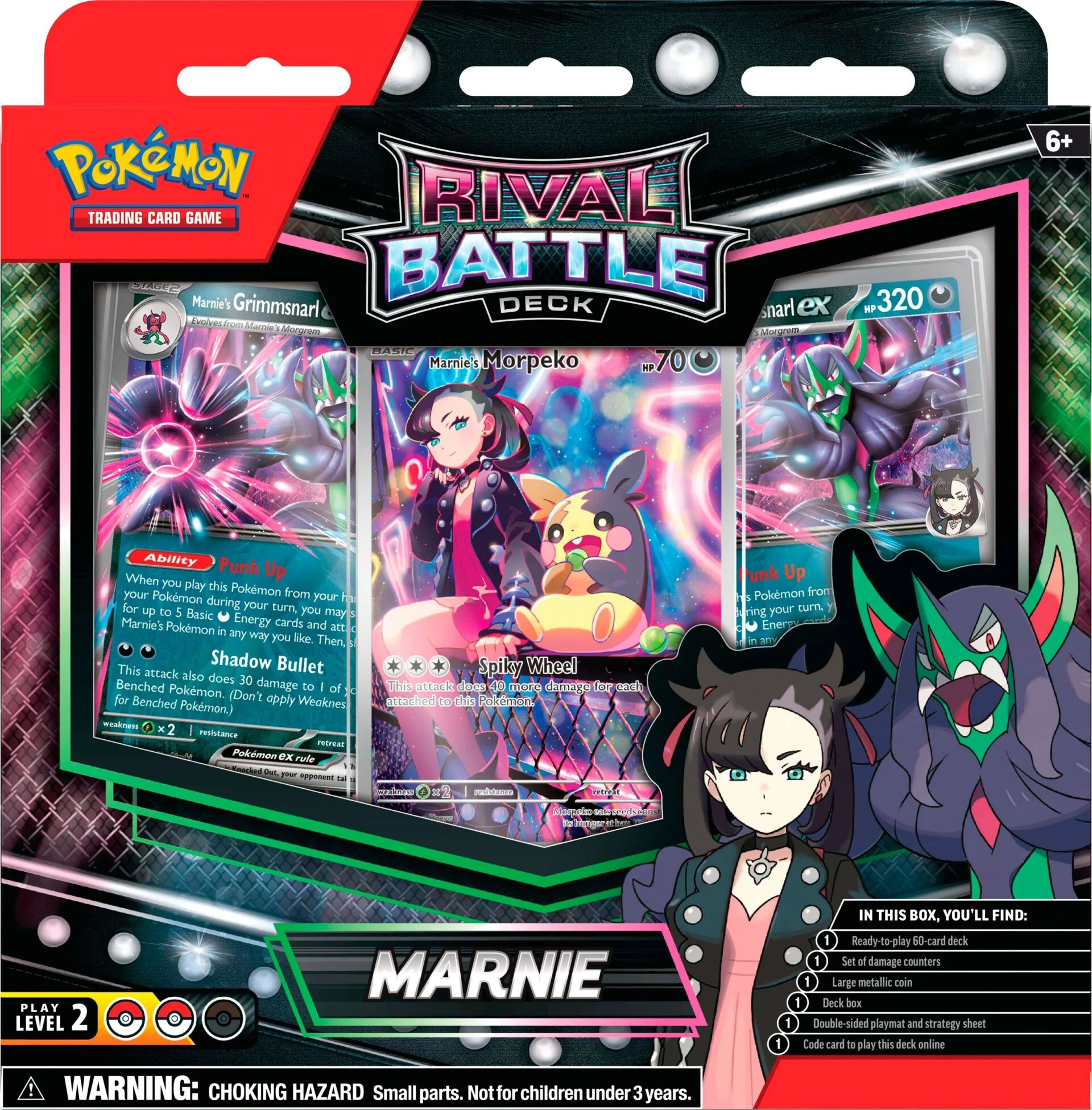 Scarlet & Violet - marnie Rival Battle Deck